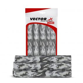 VECTOR X Cricket Bat Grip Handle Camoflague Extra Tacky Cricket Grip Ultra Tacky (Pack of 6)