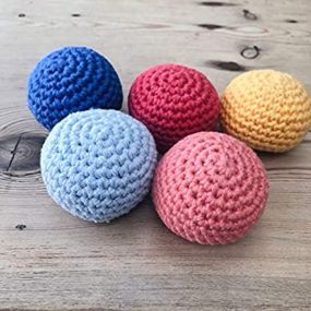 Rocking Potato Montessori Materials Crochet Sensory Balls | 0 to 18 months