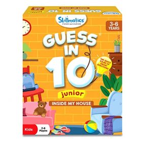 Skillmatics Guess in 10 Junior Inside My House, For Kids 3 to 6Y