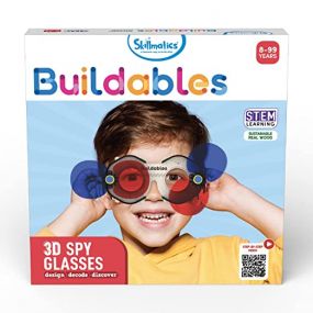 Skillmatics Buildables 3D Spy Glasses | Multicolour