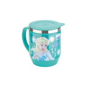 Joyo Disney Frozen Stainless Steel Cocoa Mug With Lid	 Aqua Green
