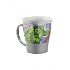 Joyo Marvel Avengers Stainless Steel Espresso Mug With Lid Grey