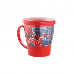 Joyo Marvel Spiderman Stainless Steel Espresso Mug With Lid Red