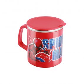 Joyo Marvel Spiderman Stainless Steel Mocha Mug With Lid Red