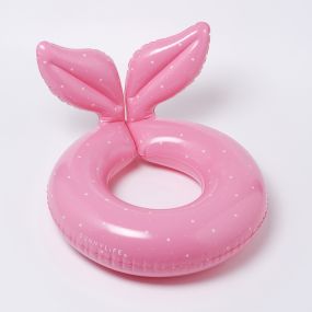 SUNNYLiFE pink color inflatable Kiddy Pool Ring Ocean Treasure Rose