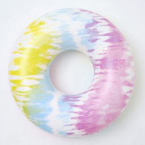 SUNNYLiFE tie dye color inflatable Pool Ring Tie Dye Sorbet
