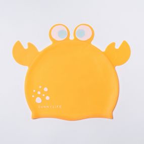 SUNNYLiFE yellow color Shaped Swimming Cap Sonny the Sea Creature