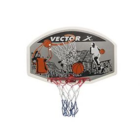 Vector X Basketball Board and Ring (Grey)