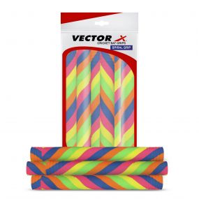 VECTOR X Cricket Bat Grip Handle Spiral Design Extra Tacky Cricket Grip Ultra Tacky (Pack of 6)