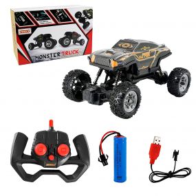 SEEDO Rechargeable Offroad 1:18 Strong Suspension Remote Control Monster Truck Toy Car for Kids