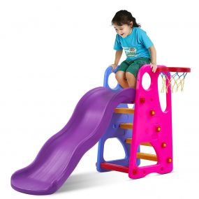 Baybee Grand Folding Slide, Plastic Play Slide Climber with Score Keeper, Outdoor Play Set Climber | Suitable for Boys & Girls (Grand)