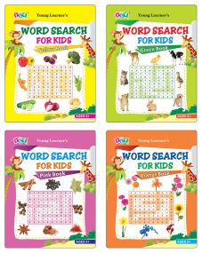 Wordsearch For Kids (Set of 4 Titles)