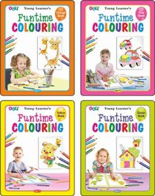 Funtime colouring books (4 titles)