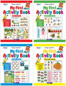 My First Activity Books (4 Titles)