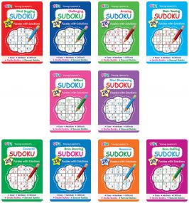 Sudoku Pads (Set of 10 Pads)