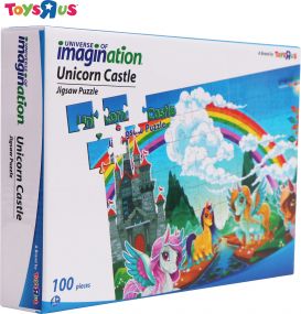 Universe of Imagination Unicorn Jigsaw Puzzle (100 Pieces) for 4 Years+