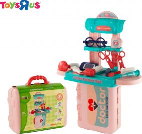 Just Like Home Briefcase Style Doctor Set | Toys for Kids