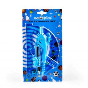 Scoobies BFF Compass And Protractor Set (Blue Color)