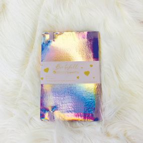 Scoobies 3D Sheen Bombshell Diary with a Holographic Gold and Pink Color