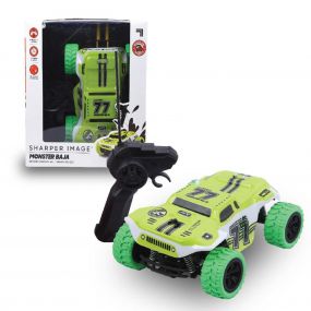 Sharper Image Monster Baja Truck Remote Controlled Car, Green Color for Kids 6 Years And Above