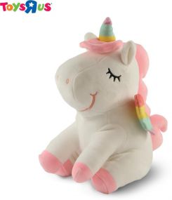 Animal Alley Unicorn Soft Toys for Kids | 24 cm (White)