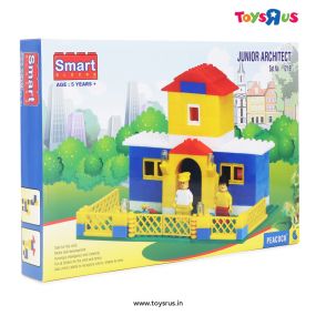 Peacock Junior Architect Smart Blocks Box 223 Pieces for Kids 5 Years+