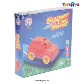 Ratnas Super Car Sand Kit 200g ( Pink ) For Kids 3 to 6 Years Old Kids