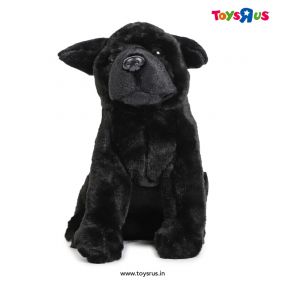 Wild Republic Black Labrador Plush Toy For Kids 12 Inches