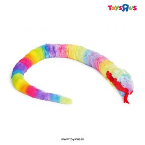 Wild Republic Snake Rainbow Plush Toy For Kids 137cm