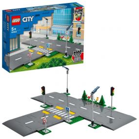 LEGO City Road Plates 60304 Building Kit (112 Pieces)