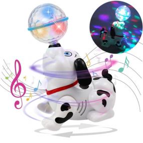 Toyshine Dancing Dog with Music, Flashing Lights (Battery Included)- Multi Color