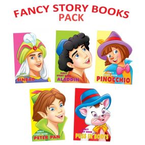 Fancy Story Board Book - Pack 2 (5 Titles) : Children Story Books Board Book By Dreamland Publications-Age 5 to 8 years