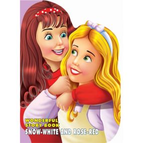 Wonderful Story Board book-Snow-White and Rose-Red : Children Story Books Board Book By Dreamland Publications-Age 5 to 8 years