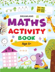 Dreamland Maths Activity Book for Kids 5+ Years