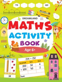 Dreamland Maths Activity Book for Kids 6+ Years