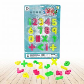 Aditi Toys Magnetic Number with Symbol, Plastic Number Magnetic Board, Ideal For Number Learning and Basic Mathematics For Kids