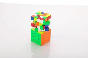 Aditi Toys 4X4 Speed Cube Puzzle For Kids & Adults, Sticker less Speed Cube, Stress Buster Brainstorming Cube For Kids