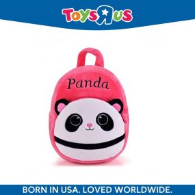 Animal Alley Best Pink Panda Cartoon School Bag for 2 to 5 Years Kids Girls/Boys Backpack (Pink, 4 L)
