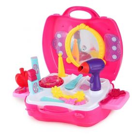 Webby Pretend Play Beauty Salon Fashion Play Makeup kit and Cosmetic Toy Set for 3+ Year Kids, Girls Toy 3+ Years
