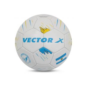 Vector X Argentina Machine Stitched Embose PVC Football Size 3