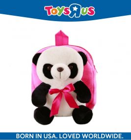 Animal Alley FullBody Pink Panda Cartoon School Bag for 2 to 5 Years Kids Girls/Boys Backpack (Pink, 4 L)