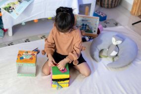 Montesorri Motor Skill Cube for Kids 1.5- 5 years old