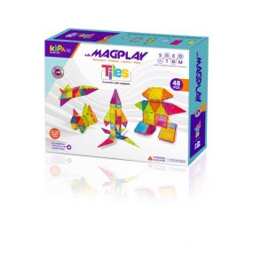 Kipa Gaming Magaplay Tiles Multicolour 48 Pieces for kids 3+