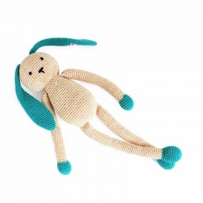 Oreo Bunny Crochet Cuddly Buddy