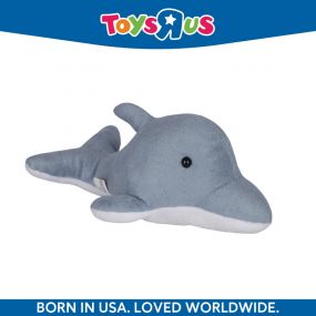 Animal Alley Huggable Lovable Soft Toy Shark 28cm Grey