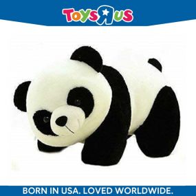 Animal Alley Huggable Lovable Soft Toy Baby Panda 25cm Black