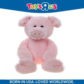 Animal Alley Huggable Lovable Soft Toy Pig 40cm Pink