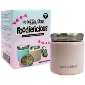 Scoobies Insulated Food Jars Pink for Kids 3+ Years