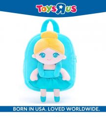 Animal Alley Sky Ballerina Cartoon School Bag for 2 to 5 Years Kids Girls/Boys Backpack (Blue, 4 L)