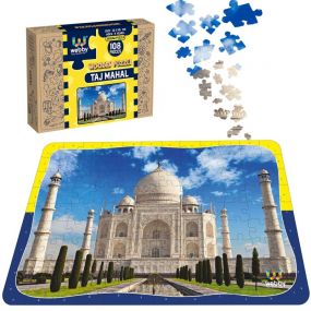 Webby Taj Mahal Wooden Jigsaw Puzzle, 108 Pieces for Kids 4 Years+